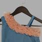 One Shoulder Grey Frock image 2