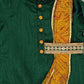 Cowl Style Green Kurta And Pant For Boys image 2