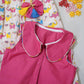 Crop Top With Lehenga Animal Print - Pink image 2