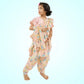 Ready to Wear Pink Dhoti Saree For Girls image 0