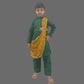 Cowl Style Green Kurta And Pant For Boys image 0