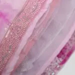 Pink Pleated Long Gown image 1