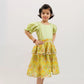 Puff Sleeves Green Frock image 2