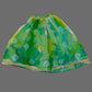 Green Ruffle Sleeves Crop Top & Lehenga image 3
