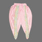 Pink One Shoulder Puff Sleeves Kurta And Tulip Pant With Dupatta image 3
